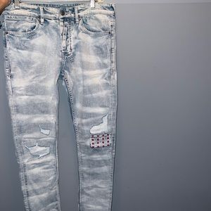 SIZE 31 KSUBI JEANS WORN ONCE